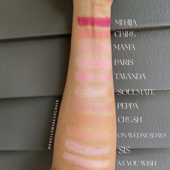Seint Eyeshadow SWATCHES FOR REFERENCE - Picture 2 of 8